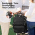 Backpack Packs, 18L KeaBabies Diaper Bag - Multifunctional Travel Diaper Back Maternity Baby Changing Bags, Compact