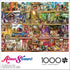 Buffalo Games - Aimee Stewart - The Library of Dogs - 1000 Piece Jigsaw Puzzle for Adults Challenging Puzzle Perfect for Game Nights - Finished Puzzle Size is 26.75 x 19.75