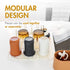 7-Prong Boon ARC Modular Baby Bottle Drying Rack Includes Silicone Drying Mat, Accessory Cup, and Wire Bottle Rack Baby