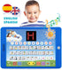Boxiki Kids Spanish-English Learning Bilingual Tablet Educational Toy with LED Screen Display