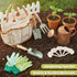 Set Dreamon Gardening Toys for Kids, Quality Garden Tool Kit Includes Tote Bag, Gloves, Shovel, Rake, Cultivator