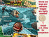 1000-Piece Playjigs USA Map Puzzle: Vibrant Journey Across America with Colorful State Details