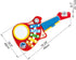 Hape 6-in-1 Music Maker - Colorful Guitar Shaped Musical Toy with 6 Instruments for Ages 18 Months+
