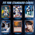 SEFOWG 5000ct Clear Card Sleeves for Trading Cards, Baseball Sports Soft Sleeves, Ultra Soft Plastic Card Protector