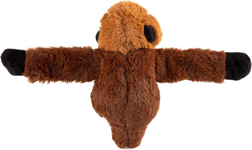 Wild Republic Huggers Otter Plush Toy, 8 Inches, Stuffed Animal, Kids Toys, Slap Bracelet