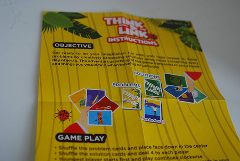 Think A Link Travel Card Game by TrunkWorks – Family Friendly for Ages 5+ – Develops Creative Thinking and Problem
