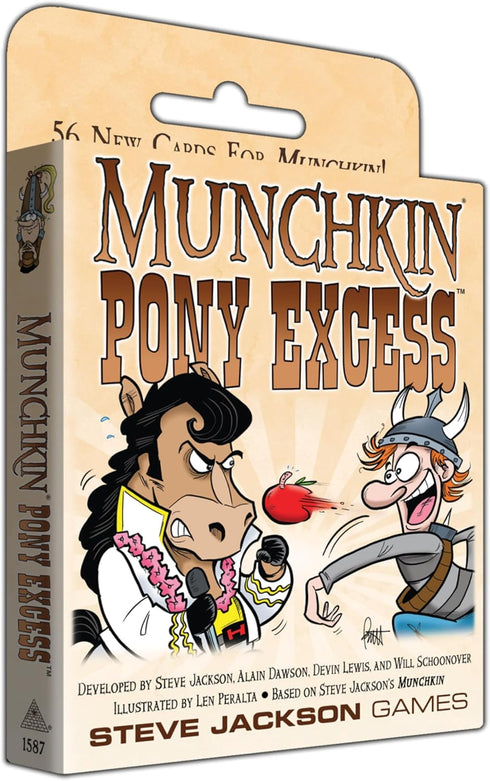 Steve Jackson Games Munchkin: Pony Excess - Strategy Board Game for 3 to 6 Players, Ages 10+