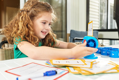hand2mind Beginning Word Builder, CVC Word Games, Spelling Toys for Kids 3-5, Sight Words Flash Cards, Kindergarten