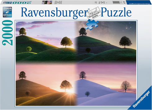 Ravensburger Puzzle 17443, Atmospheric Trees and Mountains 2000 Pieces Puzzle for Adults and Children