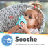 Nuby Silicone Wrist Teething Mitten, Baby Teether Ring for 3+ Months - Koala