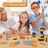 Set Set 3 4 5 Kids Tools for Boys,Toddler Tool with Tool Bag & Electronic Drill,Construction Pretend Play Tools
