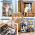 Hoenart 6-Pack Adhesive Baby proofing Strap Locks, Child Proof Cabinet Latches for Drawers, Microwave, Oven, Trash Can