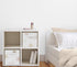 Set 2 Sweet Jojo Designs Boho Desert Sun Foldable Fabric Storage Cube Bins Boxes Organizer Toys Kids Baby Childrens
