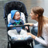 Baby Stroller Cushion, Universal Soft Cotton Seat Pad Liner for Newborn, 34x78cm (Dinosaur+Grey)