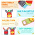 Wrist Rattle Foot Finder Socks Set - Newborn Soft Sensory Toys, Baby Rattles for 0-3 6-12 Months