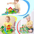 Blocks-120pcs 4-8, SKTMYY Magnetic Game Magnetic Building Blocks for Kids Ages STEM Sensory Magnet Blocks Cubes Toys