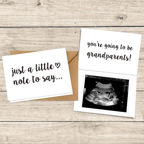 Set, Pregnancy Announcement for Grandparents, Baby Reveal Ideas Gifts - Promoted to Grandma & Grandpa Coffee Mug Sweet
