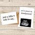Set, Pregnancy Announcement for Grandparents, Baby Reveal Ideas Gifts - Promoted to Grandma & Grandpa Coffee Mug Baby
