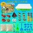 Dinosaurs Sensory Bin Kit with Play Sand - Engaging Sandbox for Kids