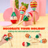 JOYIN 4 PCS Wooden Maracas for Kids, 7.6" Musical Rattle Noisemaker for Fiesta Party Favors