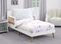 4 Set 2-in-1 Delta Children Piece Toddler Bedding for Girls - Reversible Comforter - Includes Fitted Comforter to Keep