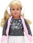 Sophia's 6 Piece Outfit Set for 18'' Dolls - Sweater, Skirt and Accessories, Gray and White