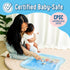 Tummy Tummy 3 36 SplashEZ Lights Up Time Water Mat for Babies, Large Baby Water Mat Time for Sensory Play with LED
