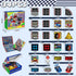 Magnetopia Set 4-8 5-7, 3+ Magnetic Tiles Road | Magnet Tiles Race Track, Magnetic Car Racing Tile for Kids Ages