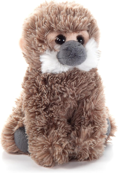 The Petting Zoo 6-Inch Squirrel Monkey Plushie, Gifts for Kids, Wild Onez Babiez Wildlife Animals