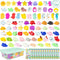 BONNYCO Mochi Squishy Toys Bulk for Kids Party Favors Pack 80. Goodie