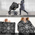 Hcpwzrf Black White Paisley Baby Car Seat Cover & Nursing Cover - Breathable Stretch Multi-Use Cover for Breastfeeding
