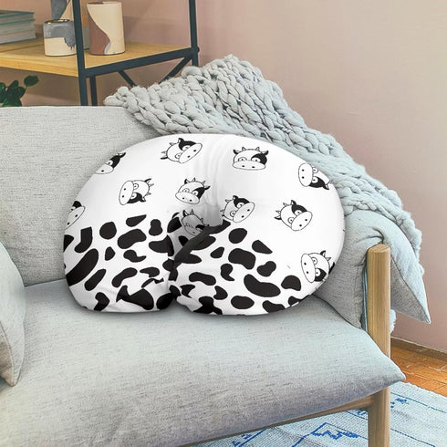 Urndoeng Baby Pillow Cover,Nursing Pillow Cover for Breastfeeding Pillow,Nursing Pillow Cover Girl,Cow Nursing Pillow