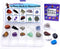 DANCING BEAR 15 Pc Rock & Mineral Collection, Beginner Starter Set for Kids' Gemstone Education