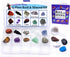 DANCING BEAR 15 Pc Rock & Mineral Collection, Beginner Starter Set for Kids' Gemstone Education