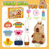 13 3 4 5 6 7 8 G.C PCS Capybara Plush with Clothes & Accessories, Cute Capybara Dress Up Stuffed Animal Plush Toy