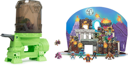 Battle Pack with 35 Collectible Figures - Launcher and Playset for Kids Ages 5 and Up (Styles May Vary)