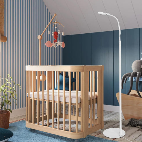 Didalo Floor Stand for Nanit Pro Baby Monitor, Gooseneck Swivel Holder Mount with Adjustable Height and Stable