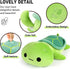Onsoyours Sea Turtle Cute Plush, Green Soft Stuffed Animal Turtle Pillow, Kawaii Tortoise Toy for Kids (13")