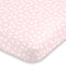 NoJo Super Soft Pink & White Elephant Fitted Mini Crib Sheet - Pink, White