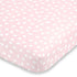 NoJo Super Soft Pink & White Elephant Fitted Mini Crib Sheet - Pink, White