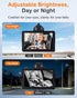 Wkzay 7-Inch 1080P Setup 0-3 Car Camera for Baby: AHD Display with Real-Time Monitoring - Clear Night Vision Easy