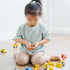 Set Set PlanToys Highway Maintenance Wooden Montessori Vehicle and Imaginative Play | Creativity, Language and Social