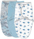 SwaddleMe by Ingenuity Original Swaddle, Size Small/Medium, For Ages 0-3 Months, 7-14