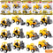 Roowest 24 Set Valentine's Day Gifts for Kids Bulk Construction Vehicle Valentines