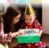 1 2 3 24-Piece 12 12+ Wooden Sorting & Stacking Toys, Montessori Toys for Years Old Toddlers, Shape Sorter Puzzles