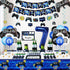 Video Game Party Decorations for 7th Birthday, HAPPY BIRTHDAY Banner, Balloons, Gaming Supplies