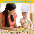 LanMa 70PCS Cute Food Erasers Set for Kids, Fruit Desserts Cake Puzzle, Classroom Prizes Party Gifts