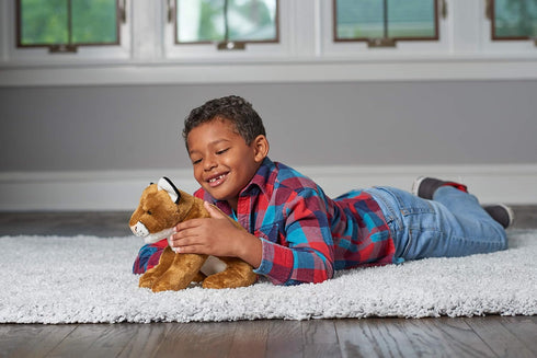 Wild Republic Cuddlekins Mountain Lion Plush, Stuffed Animal, 8 Inches - Gifts for Kids