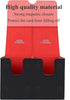 AEGIS GUARDIAN Card Deck Box with Dice Tray, Holds 150+ Sleeved Cards, Red Inner PU Leather