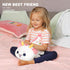 Onsoyours Chubby Dragon Stuffed Animal, Soft Huggable Plush Pillow, Kawaii Cute White Dragon Toy (10")